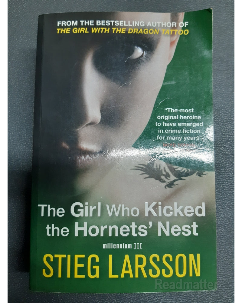 Front Cover Of The Girl Who Kicked The Hornets' Nest (Stieg Larsson))