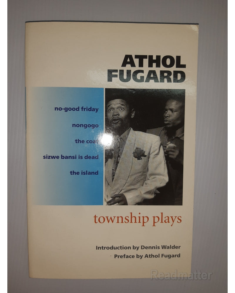 Front Cover Of The Township Plays (Athol Fugard))