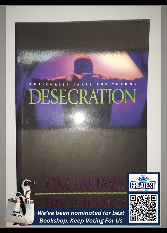 Front Cover Of The Best-Selling Book Desecration Tim F. LaHaye, Jerry B. Jenkins, Monica De Vries
