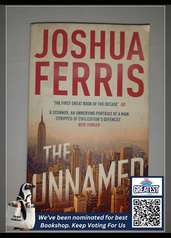 Front Cover Of The Best-Selling Book The Unnamed Joshua Ferris