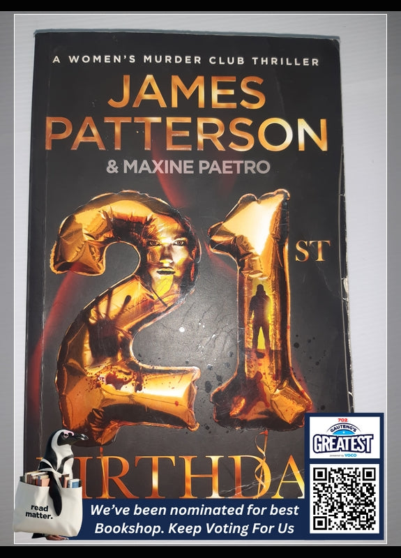 Front Cover Of The Best-Selling Book 21st Birthday: A young mother and baby daughter go missing Womens Murder Club