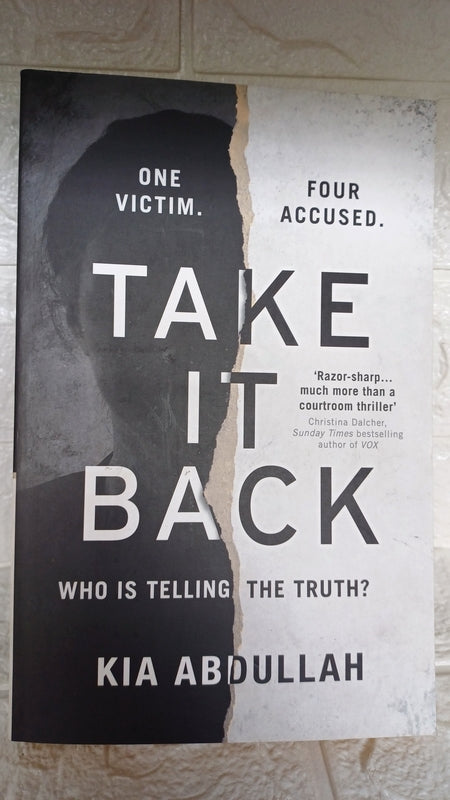 Front Cover Of Take It Back (Kia Abdullah)