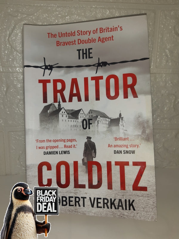 Front Cover Of The Best-Selling Book The Traitor Of Colditz (Robert Verkaik)