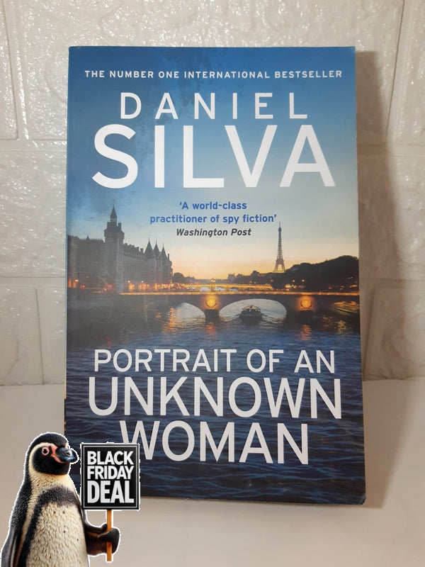 Front Cover Of The Best-Selling Book Portrait Of An Unknown Woman (Daniel Silva)