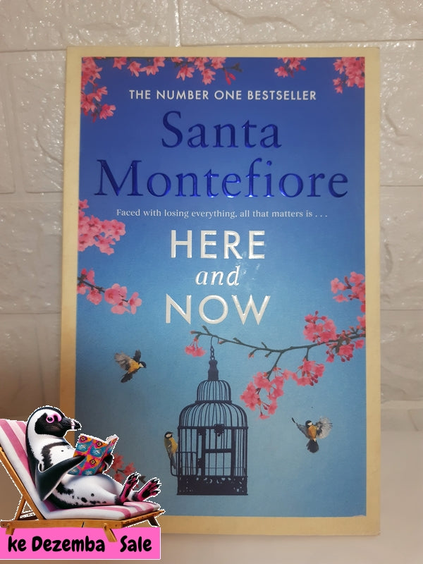 Front Cover Of The Best-Selling Book Here And Now (Santa Montefiore)