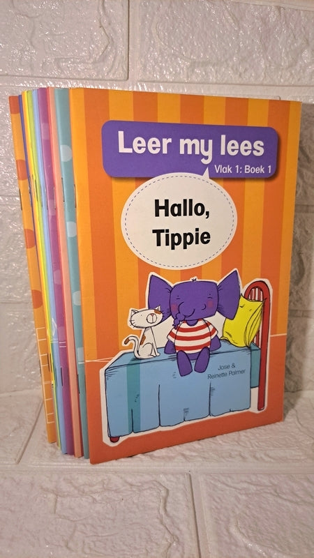 Front Cover Of Leer My Lees: Tippie Vlak 1 Boekpak 10 (ReadMatter)