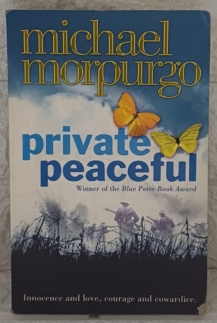 Front Cover Of Private Peaceful (Michael Morpurgo)