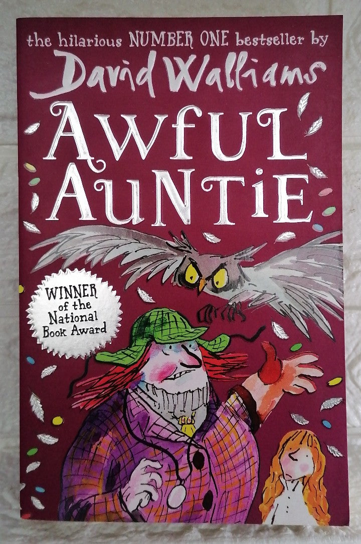 Front Cover Of Awful Auntie (David Walliams)