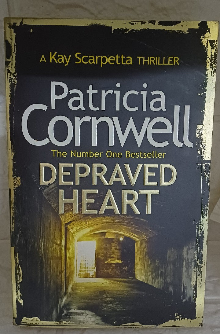 Front Cover Of Depraved Heart (Kay Scarpetta, #23) (Patricia Cornwell)