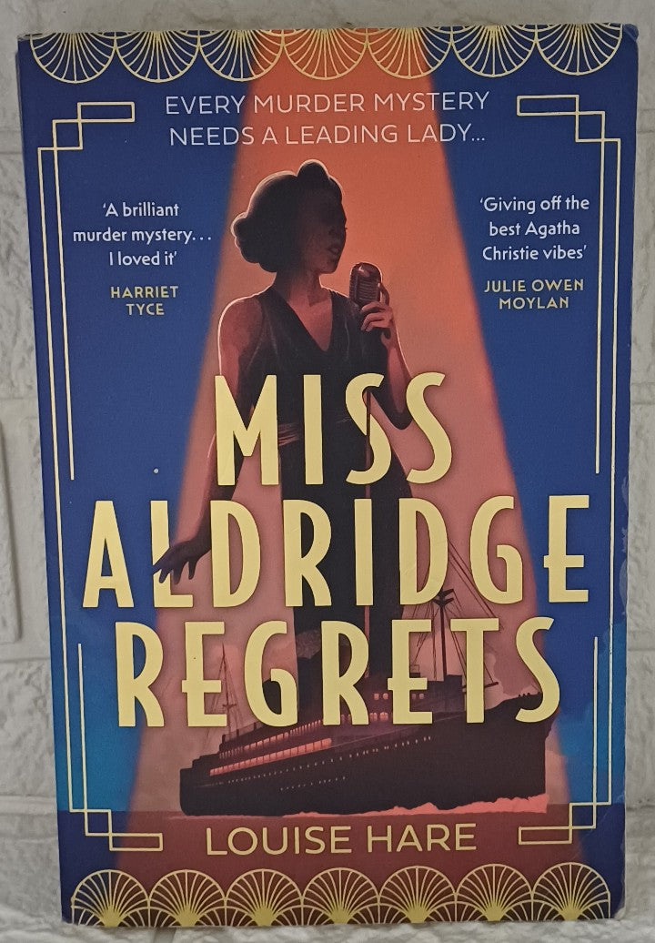 Front Cover Of Miss Aldridge regrets (Louise Hare)
