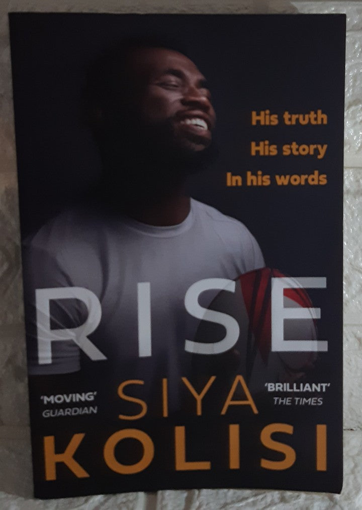 Front Cover Of Rise: The Brand New Autobiography (Siya Kolisi)