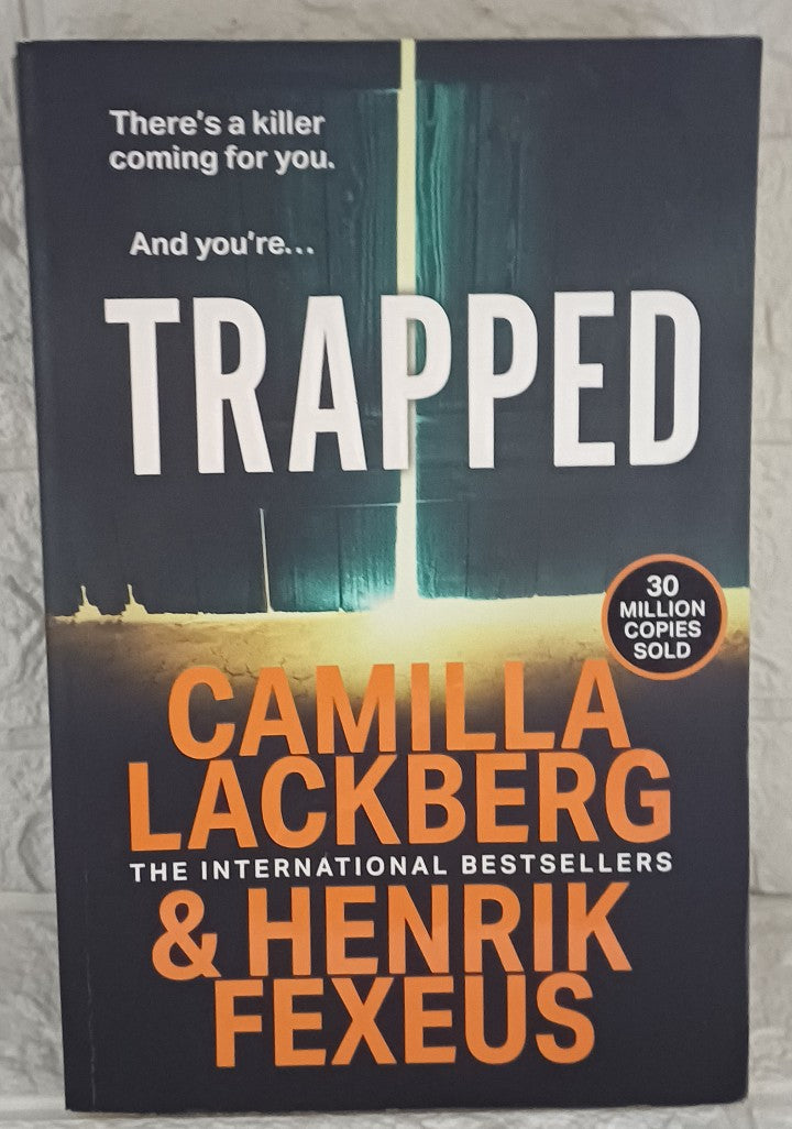 Front Cover Of Trapped (Mina Dabiri & Vincent Walder, #1) (Camilla L��� (L�����ï)