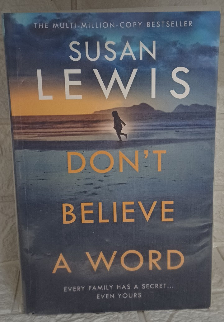 Front Cover Of Don’T Believe A Word (Susan Lewis)