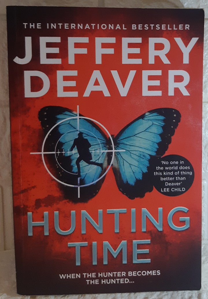 Front Cover Of Hunting Time (Colter Shaw Thriller) (Jeffery Deaver)