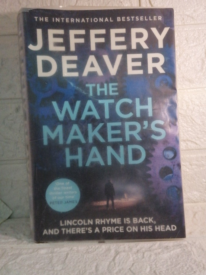 Front Cover Of The Watchmaker's Hand (Jeffery Deaver )