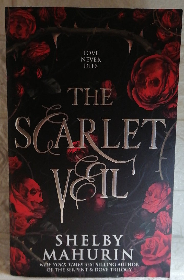 Front Cover Of The Scarlet Veil (The Scarlet Veil, #1) (Shelby Mahurin)