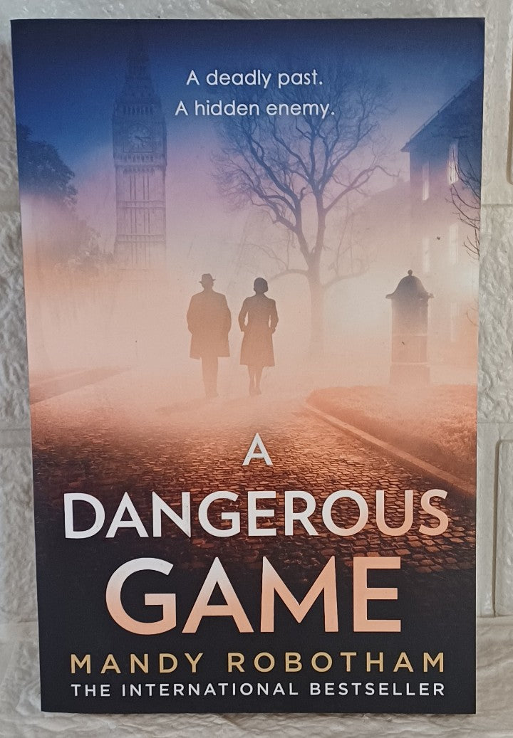Front Cover Of A Dangerous Game (Mandy Robotham)