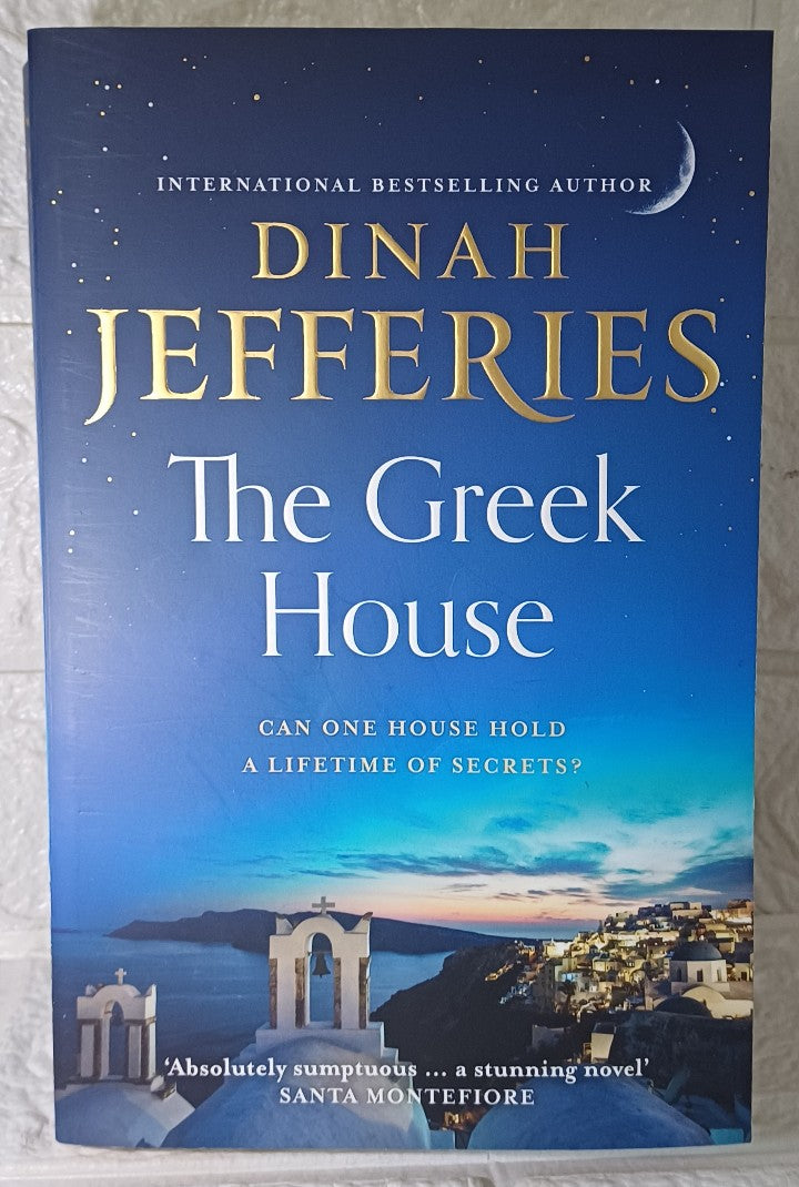 Front Cover Of The Greek House (Dinah Jefferies)