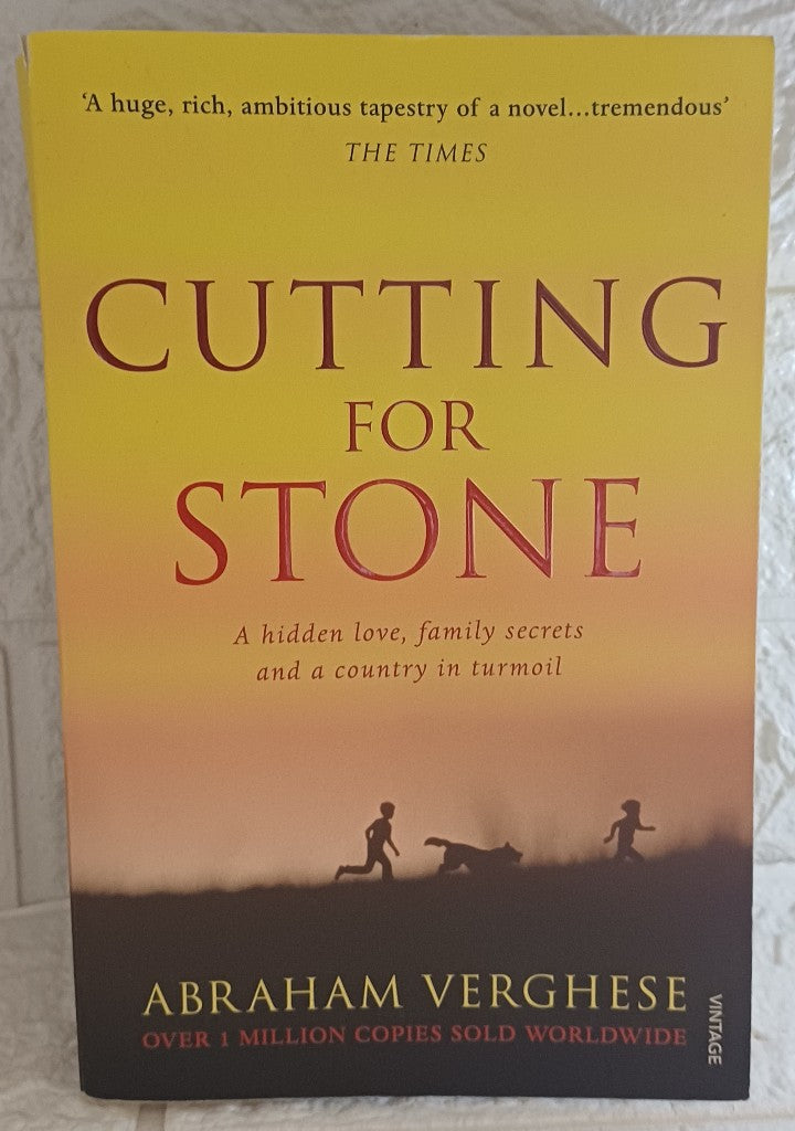 Front Cover Of Cutting for Stone (Abraham Verghese)