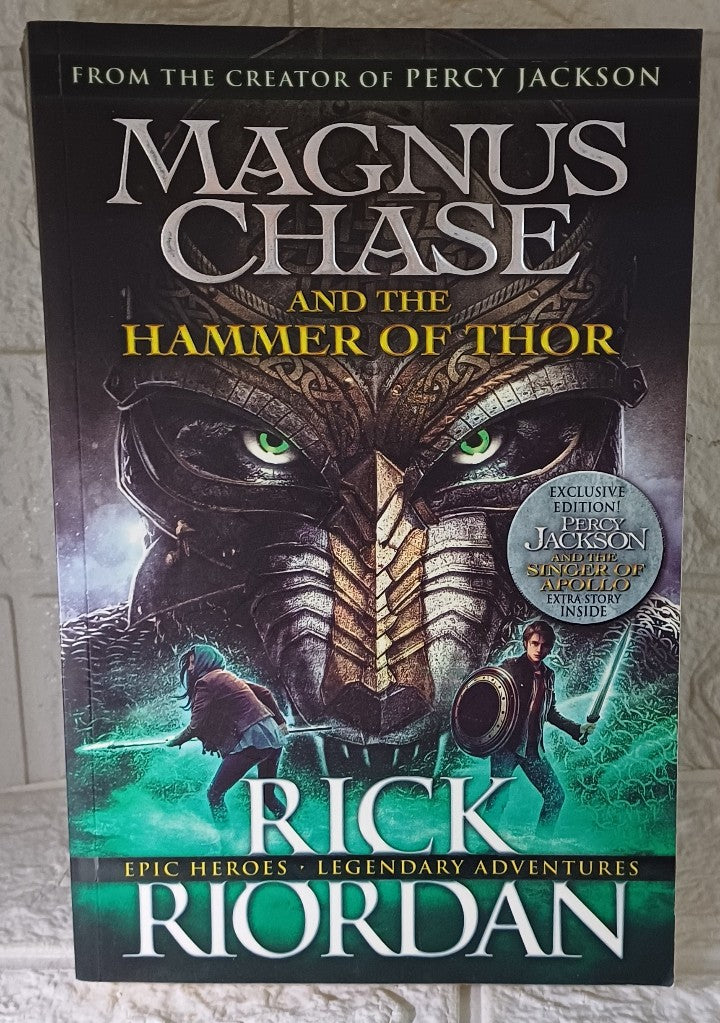 Front Cover Of Magnus Chase and the Hammer of Thor (Magnus Chase and the Gods of Asgard, #2) (Rick Riordan)