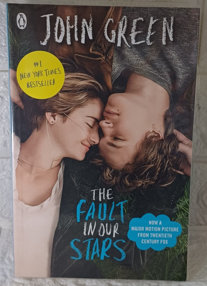 Front Cover Of The Fault in Our Stars (John Green)