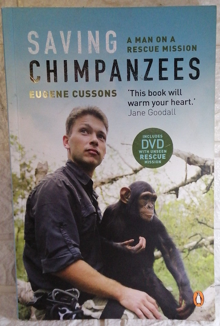 Front Cover Of Saving Chimpanzees (Eugene Cussons)