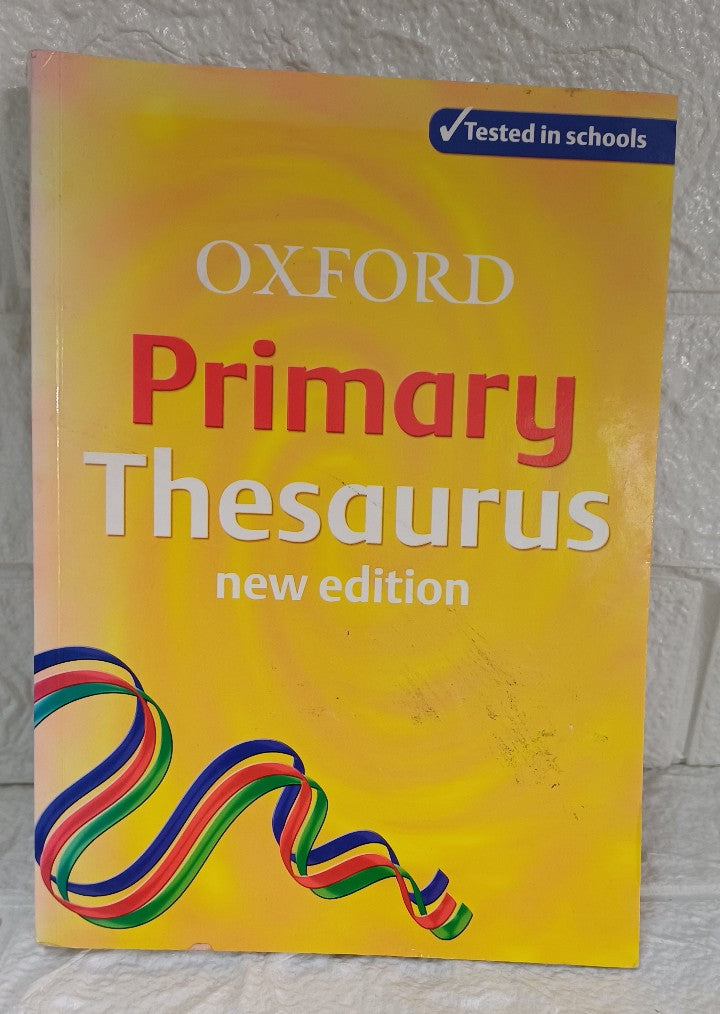 Front Cover Of Oxford Primary Thesaurus New Edition (Alan Spooner)