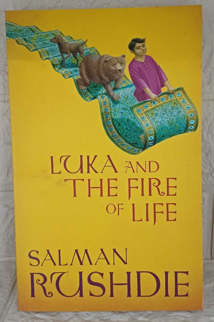 Front Cover Of Luka and the Fire of Life (Salman Rushdie)