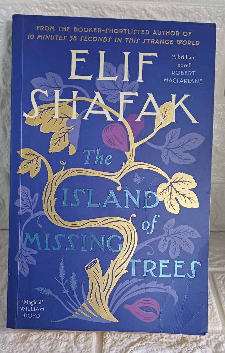 Front Cover Of The Island of Missing Trees (Elif Shafak)
