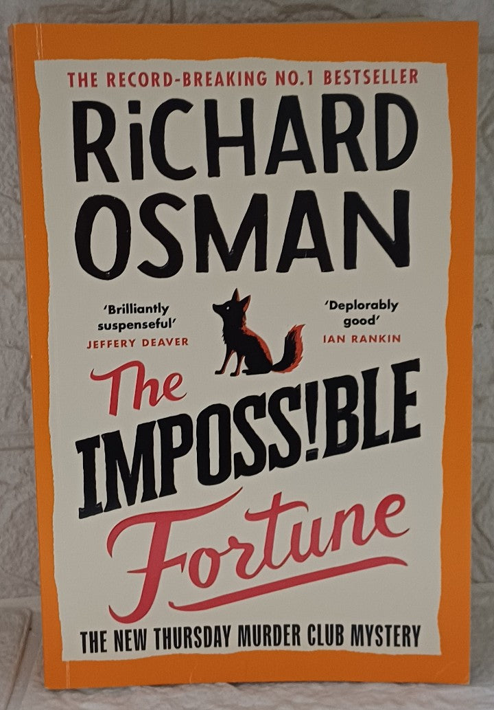 Front Cover Of The Impossible Fortune (Thursday Murder Club, #5) (Richard Osman)