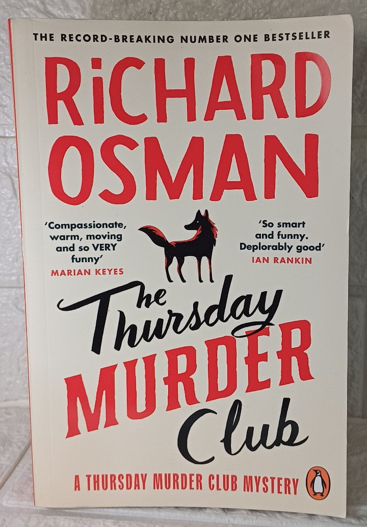 Front Cover Of The Thursday Murder Club (Thursday Murder Club #1) (Richard Osman)