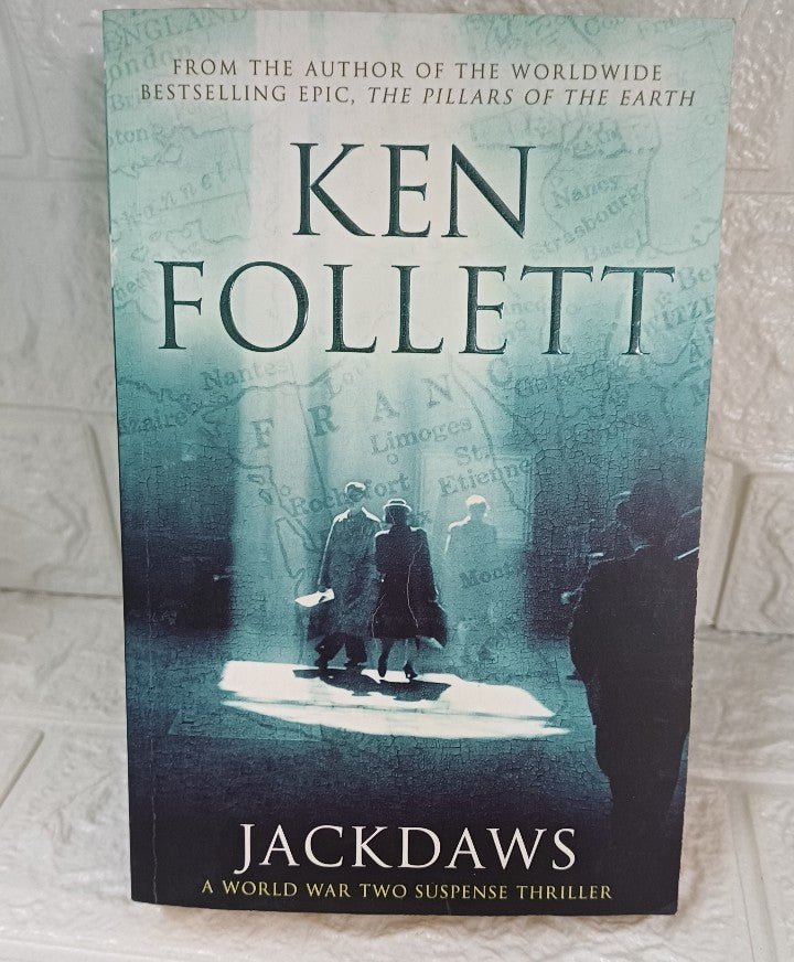 Front Cover Of Jackdaws (Ken Follet)