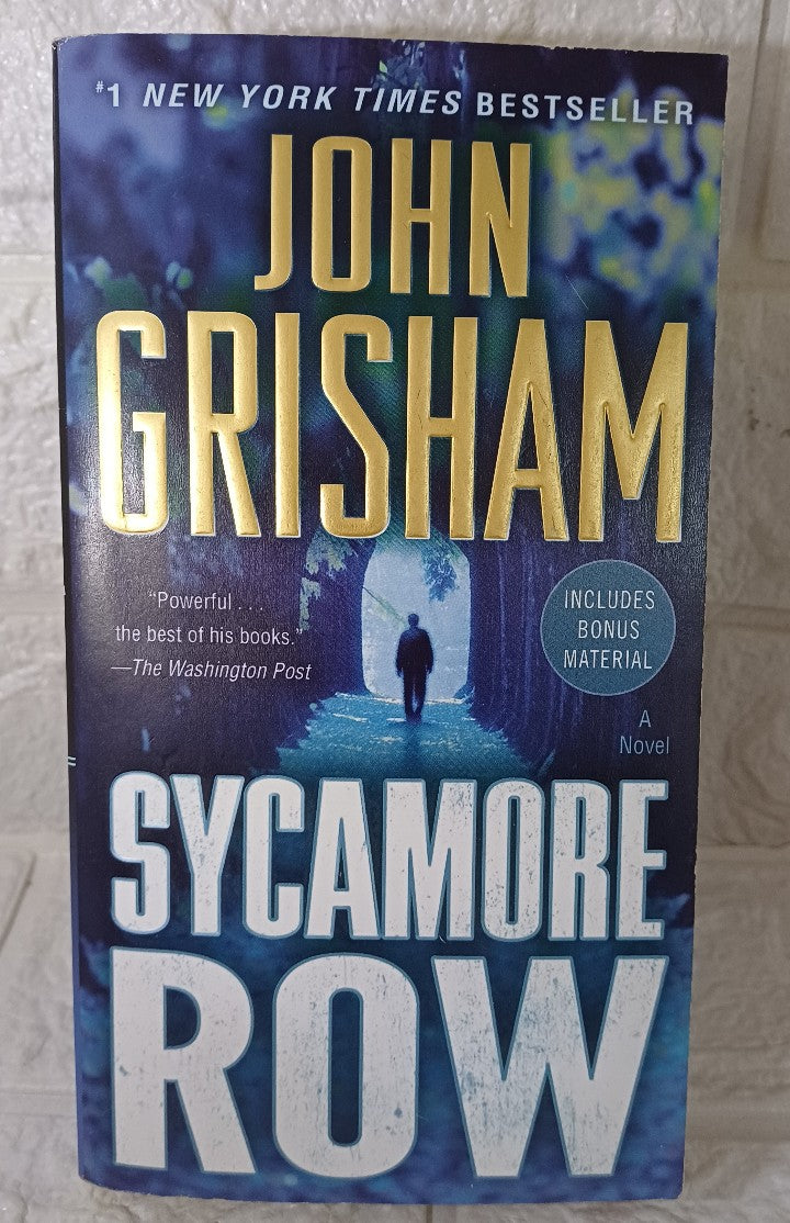 Front Cover Of Sycamore Row (John Grisham)