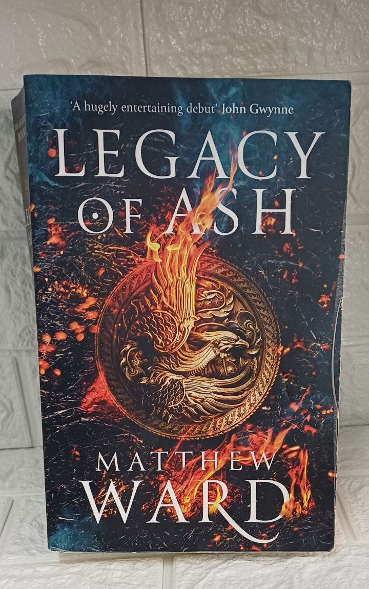 Front Cover Of Legacy of Ash (Legacy Trilogy #1) (Matthew Ward)