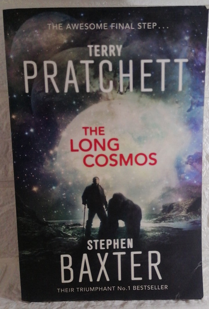 Front Cover Of The Long Cosmos (The Long Earth, #5) (Stephen Pratchett)