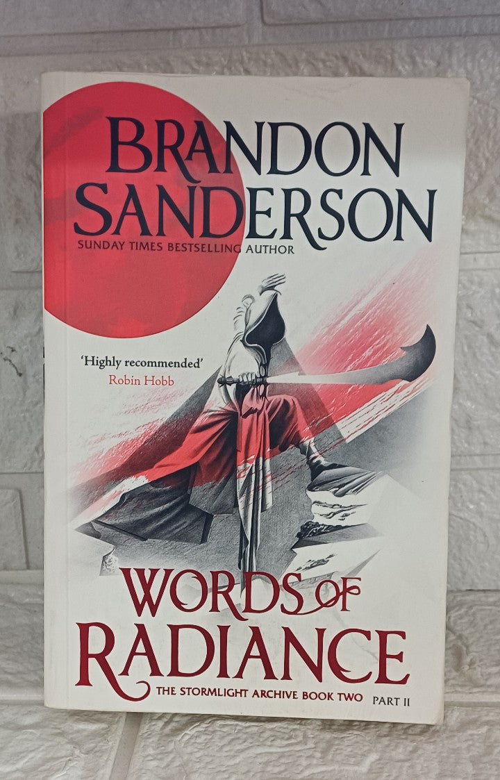 Front Cover Of Words of Radiance, Part 2 (The Stormlight Archive, #2, Part 2 of 2) (Brandon Sanderson)