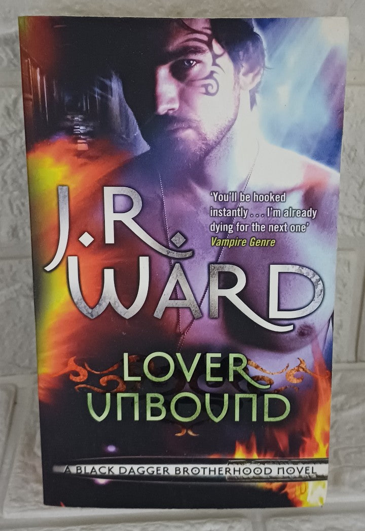 Front Cover Of Lover Unbound (Black Dagger Brotherhood, #5) (J.R. Ward)