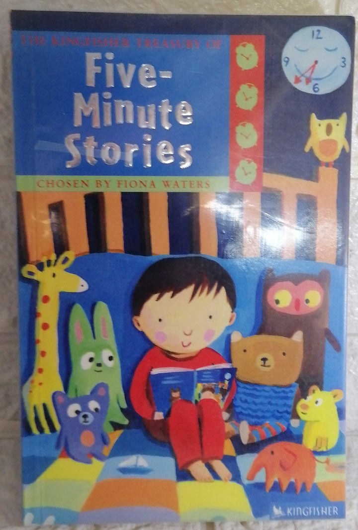 Front Cover Of Five-Minute Stories (Kingfisher Treasury Of Stories) (Fiona Lawrence)