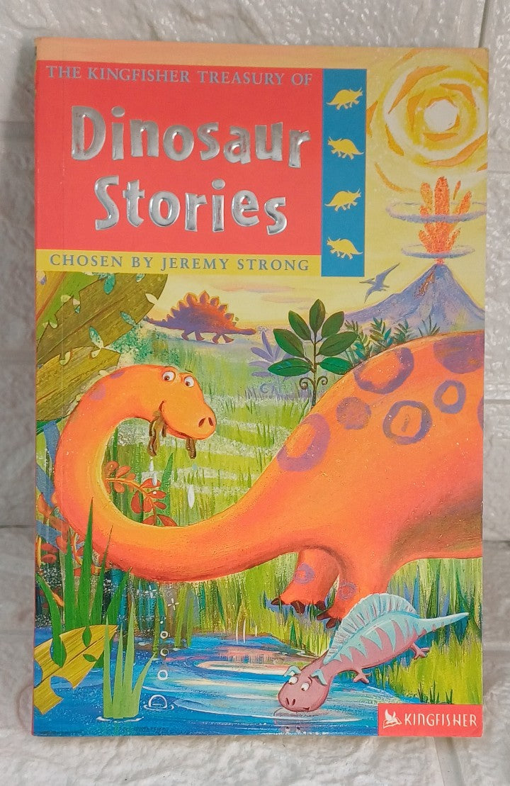 Front Cover Of Dinosaur Stories (Jeremy Strong)