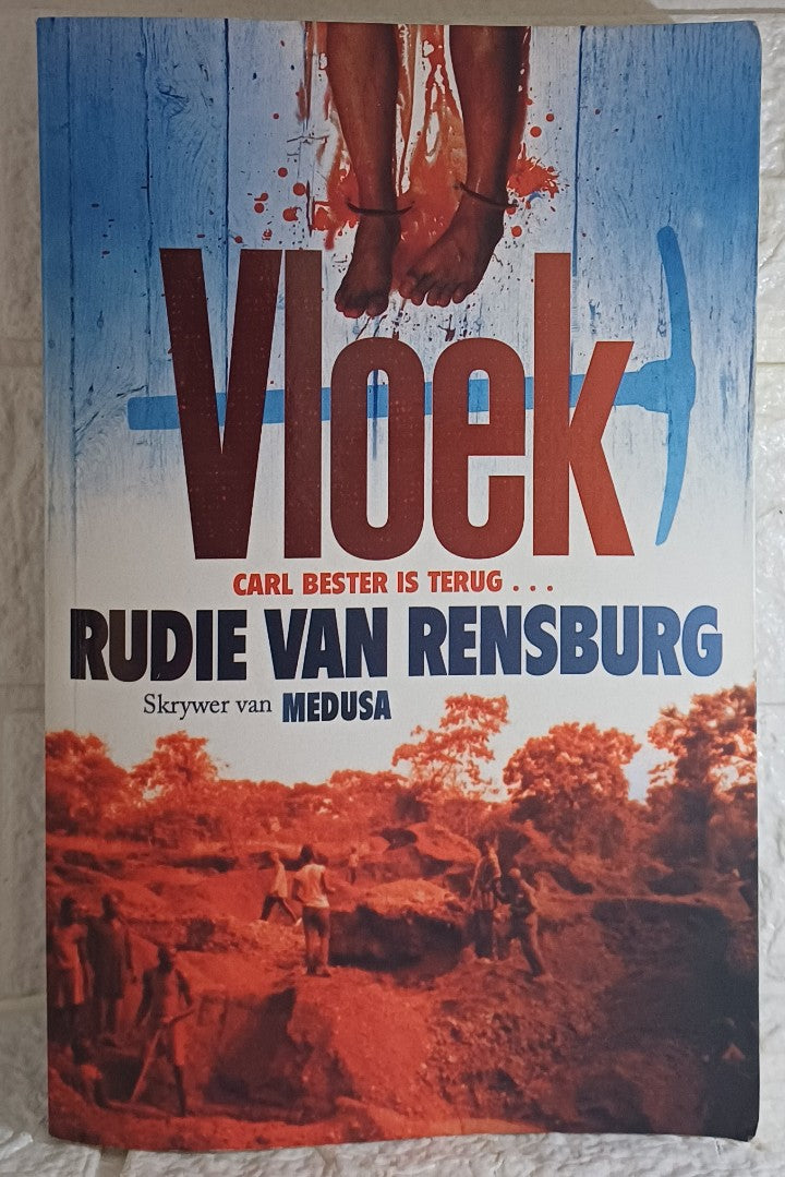 Front Cover Of Vloek (Rudie van Rensburg)