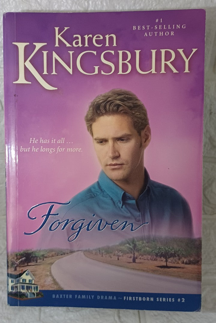 Front Cover Of Forgiven (Firstborn, #2) (Karen Kingsbury)