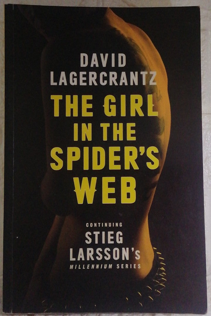 Front Cover Of The Girl in the Spider's Web (Millennium, #4) (David Lagercrantz)