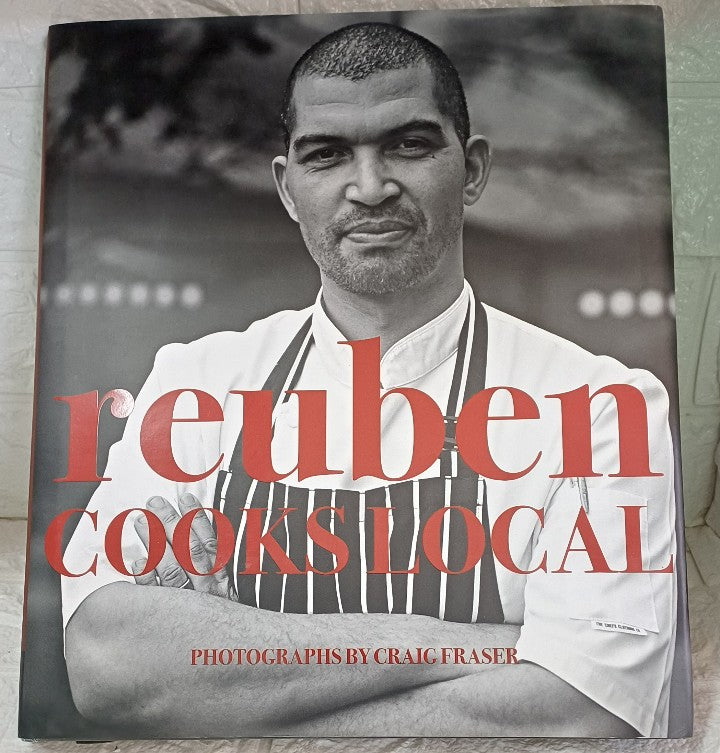 Front Cover Of Reuben Cooks Local (Reuben Riffel)