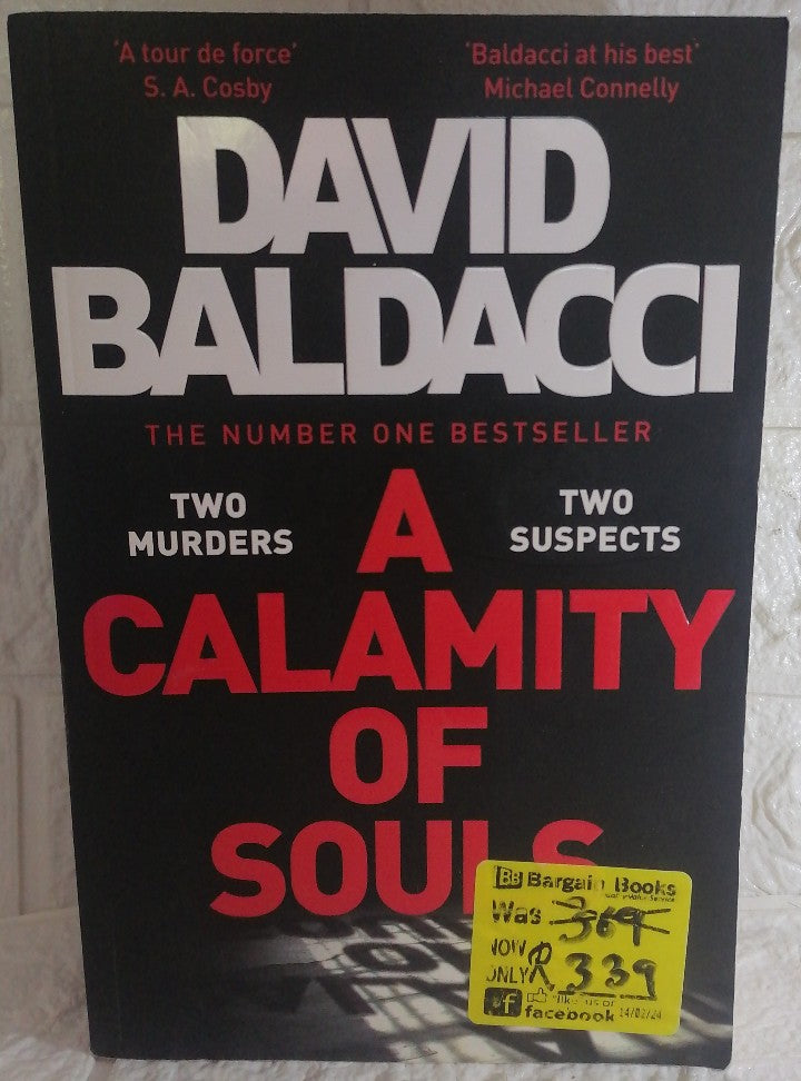 Front Cover Of A Calamity of Souls (David Baldacci)