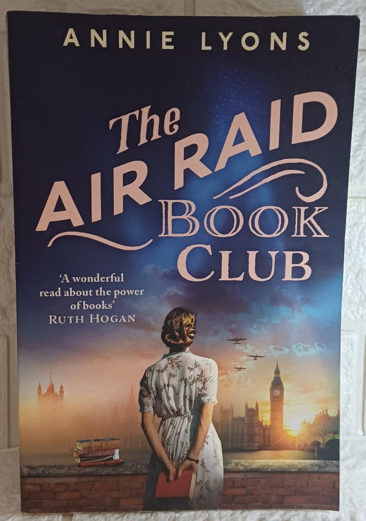 Front Cover Of The Air Raid Book Club (Annie Lyons)