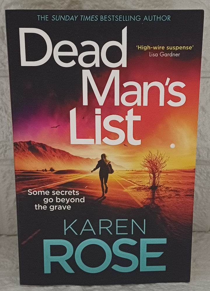 Front Cover Of Dead Man's List: the gripping new thriller from the bestselling author (Karen Rose)