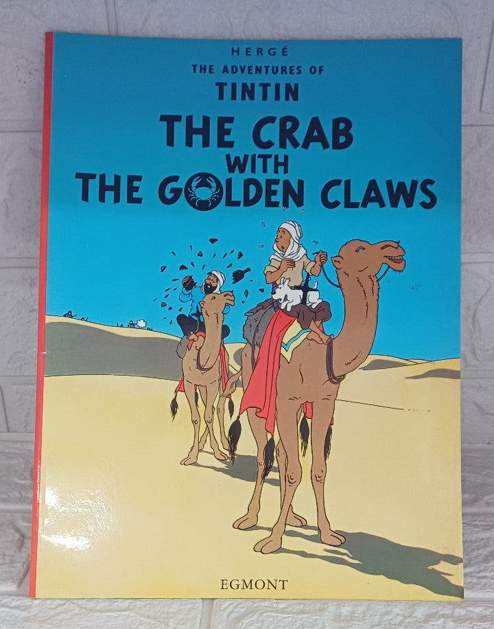 Front Cover Of The Crab With the Golden Claws (Tintin #9) (Hergé