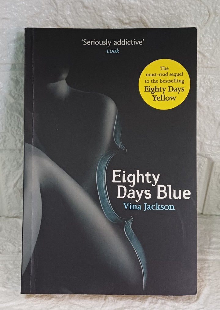 Front Cover Of Eighty Days Blue (Eighty Days, #2) (Vina Jackson)