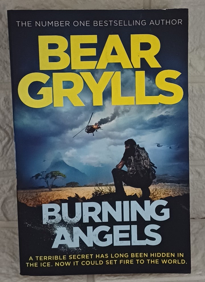 Front Cover Of Burning angels (Bear Grylls)