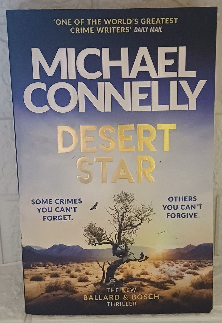 Front Cover Of Desert Star: Pre-order the new Harry Bosch and Renée Ballard novel (Michael Connelly